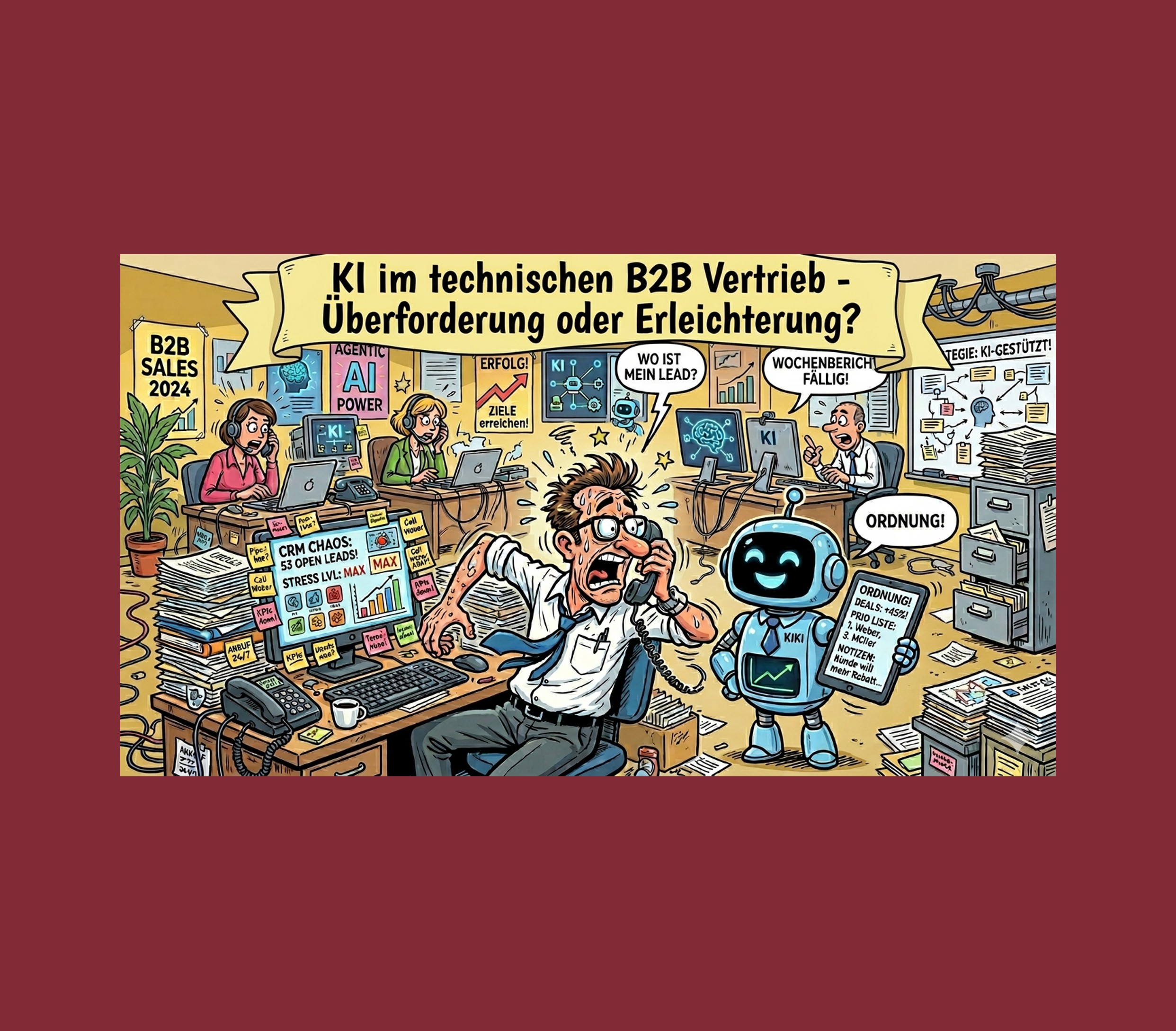 KI im B2B-Vertrieb: Vom Tool zur Agentic AI