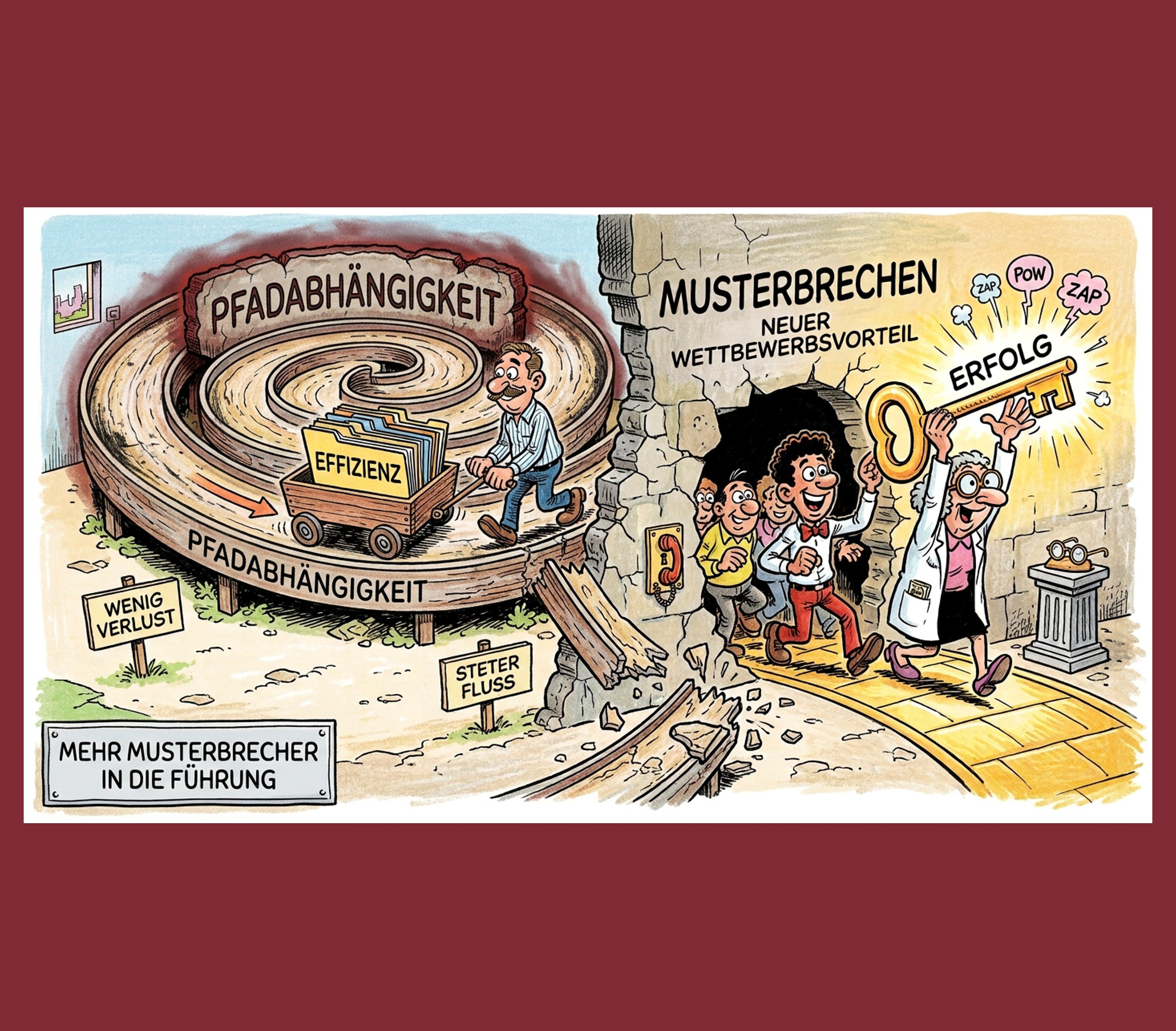 Pfadabhängigkeiten in Marketing und Vertrieb – warum Musterbrechen zur strategischen Aufgabe wird